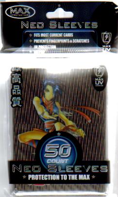 Max Protection-Neo Sleeves Small Sized Gaming Sleeves:Ninja Girl
